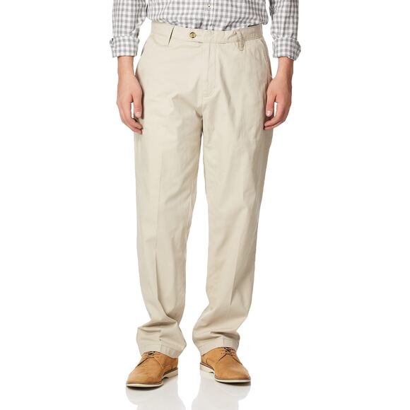 Nautica Mens Beacon casual pants True Stone Size 40W x 30L 12163 - Picture 1 of 7